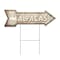 Signmission Alpacas Arrow Yard Sign Funny Home Decor 36in Wide C-ARROW12-999987 - alternate 1